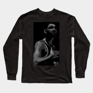 Tim Duncan San Antonio Sports Art Long Sleeve T-Shirt